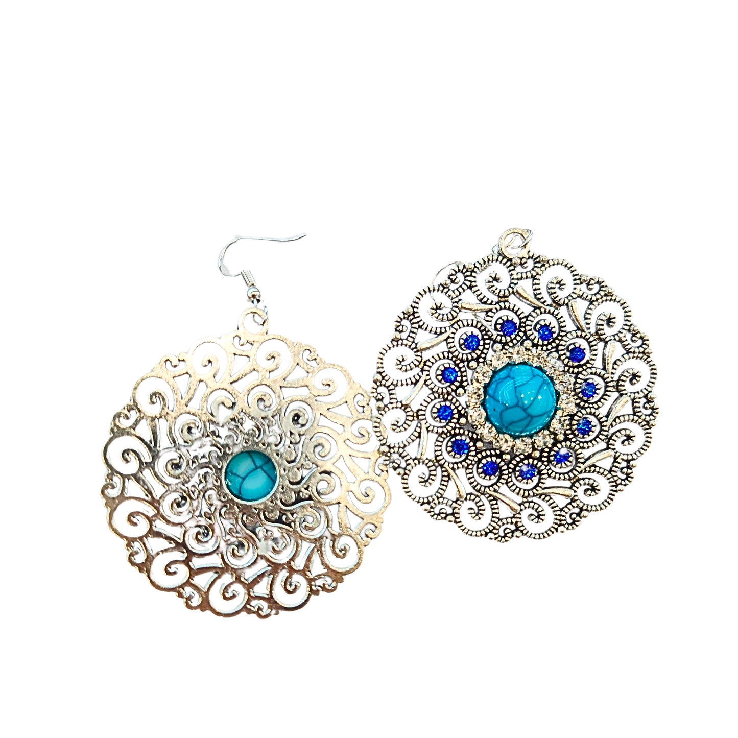 Uzbek national necklace and earrings