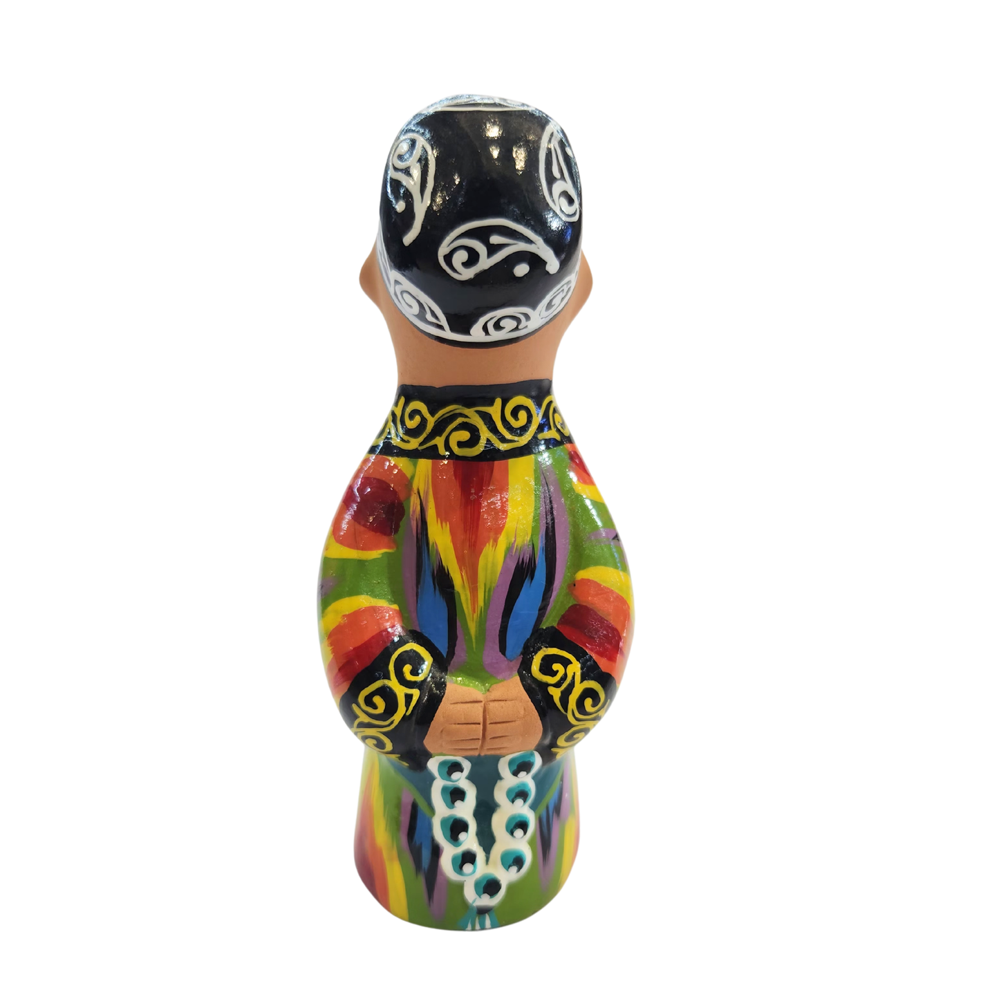 Uzbek national ceramic statuette