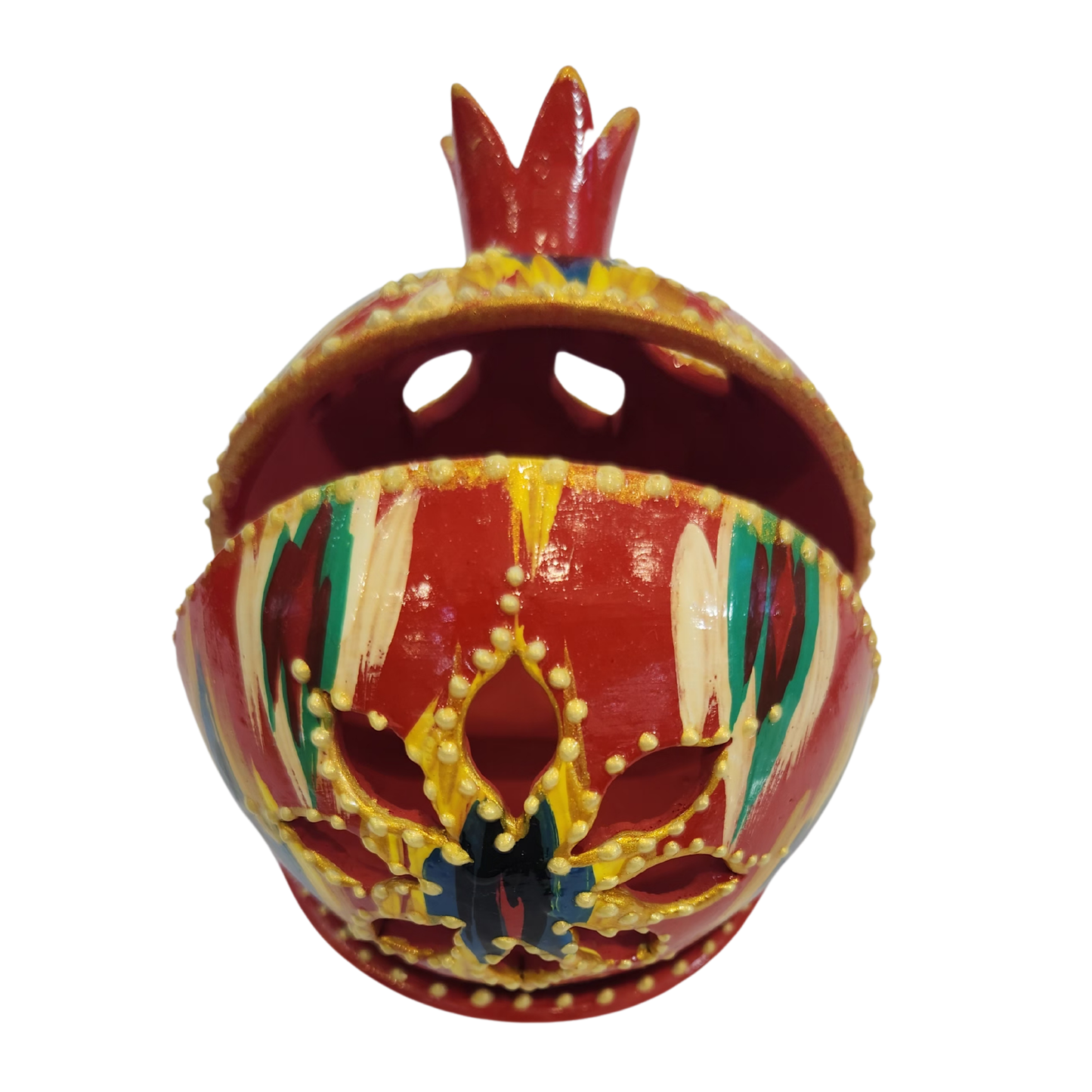 Uzbek national pomegranateshaped Candlestick