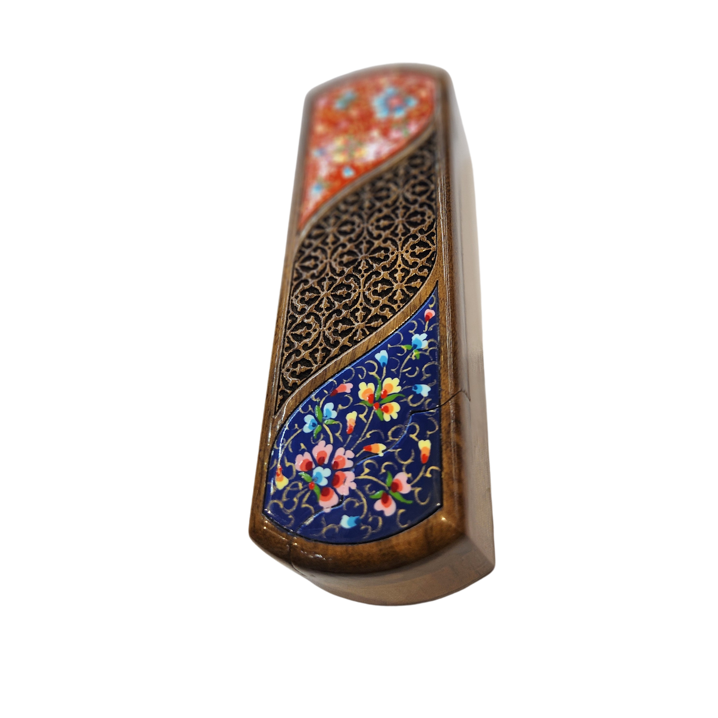 Uzbek national mysterious wooden box